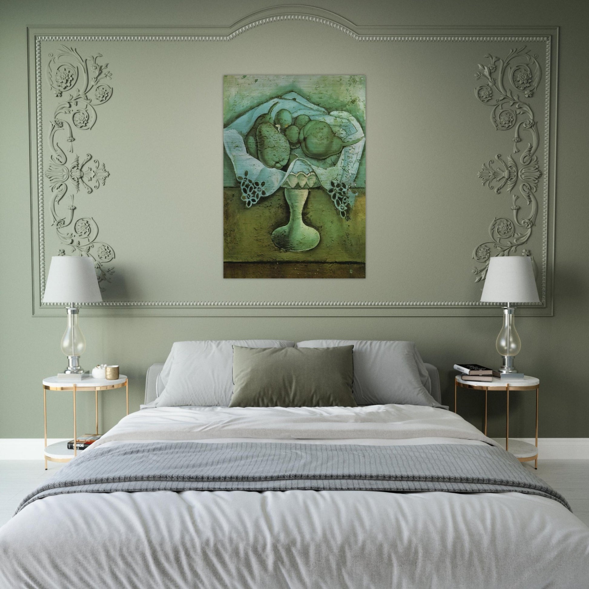 STILL LIFE 6 - Salvador Dali Brushed Aluminum Print - 70x100 cm / 28x40 inches | Salvador Dali Aluminum Print | Salvador Dali Prints