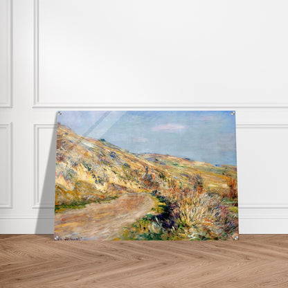 The Road to Giverny - claude monet Acrylic Print - 70x100 cm / 28x40″ inches