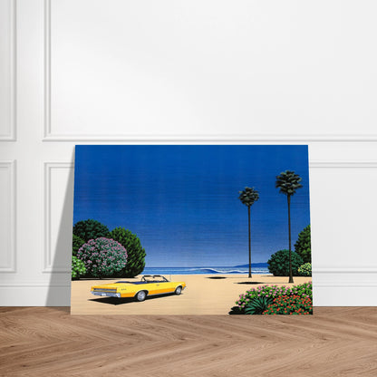 Sweet Breeze Alt Coastline at Lover’s Point - Hiroshi Nagai Brushed Aluminum Print - 70x100 cm / 28x40 inches | Hiroshi Nagai Aluminum Print | Hiroshi Nagai Prints