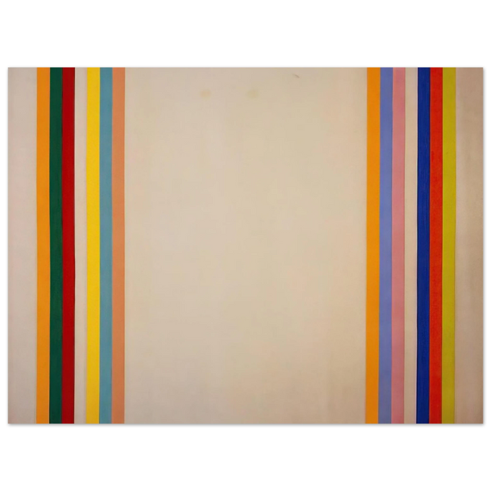 Gene Davis - Homage to Matisse - 1960  75x100 cm / 30x40inches Fine Art Poster