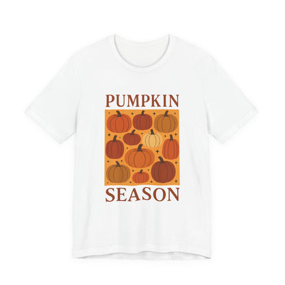 Camiseta de temporada de calabaza para mujer Boho Pumpkin