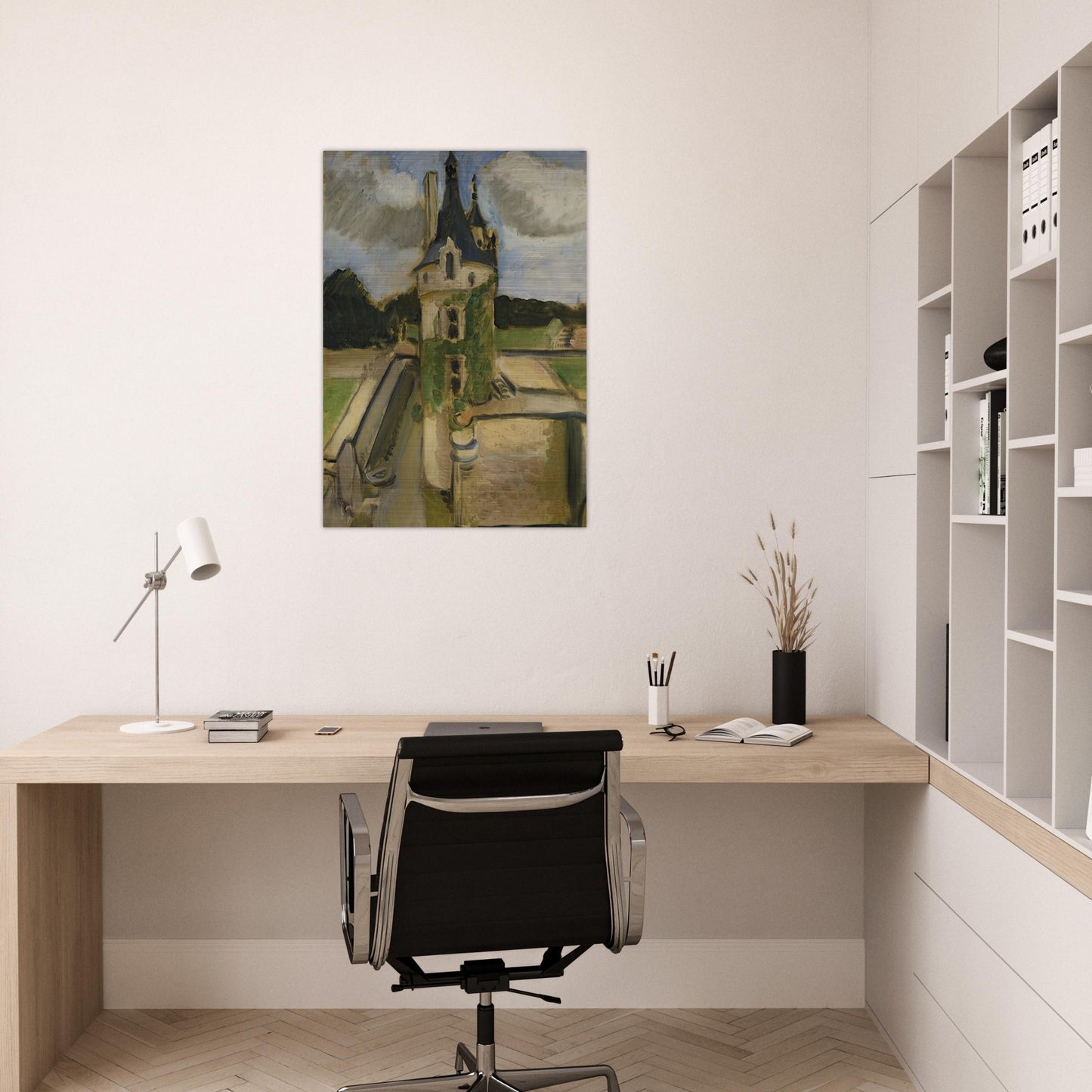 LLA TOUR DE CHENONCEAUX 1917 - Henri Matisse Brushed Aluminum Print - 70x100 cm / 28x40 inches | Henri Matisse Aluminum Print | Henri Matisse Prints