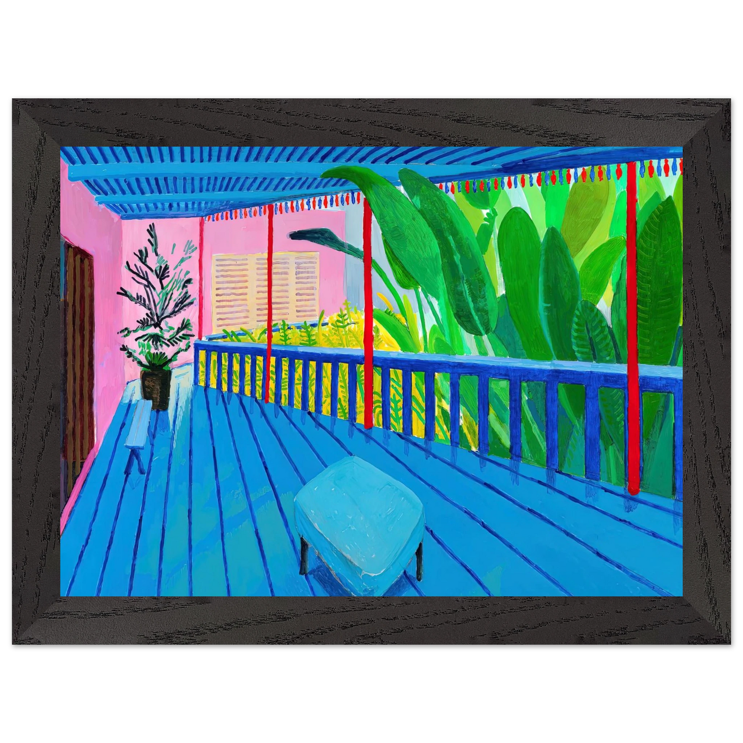 David Hockney - David Hockney Wall art - 27x35 cm / 11x14 inches - Fine Art Poster-canvas - -