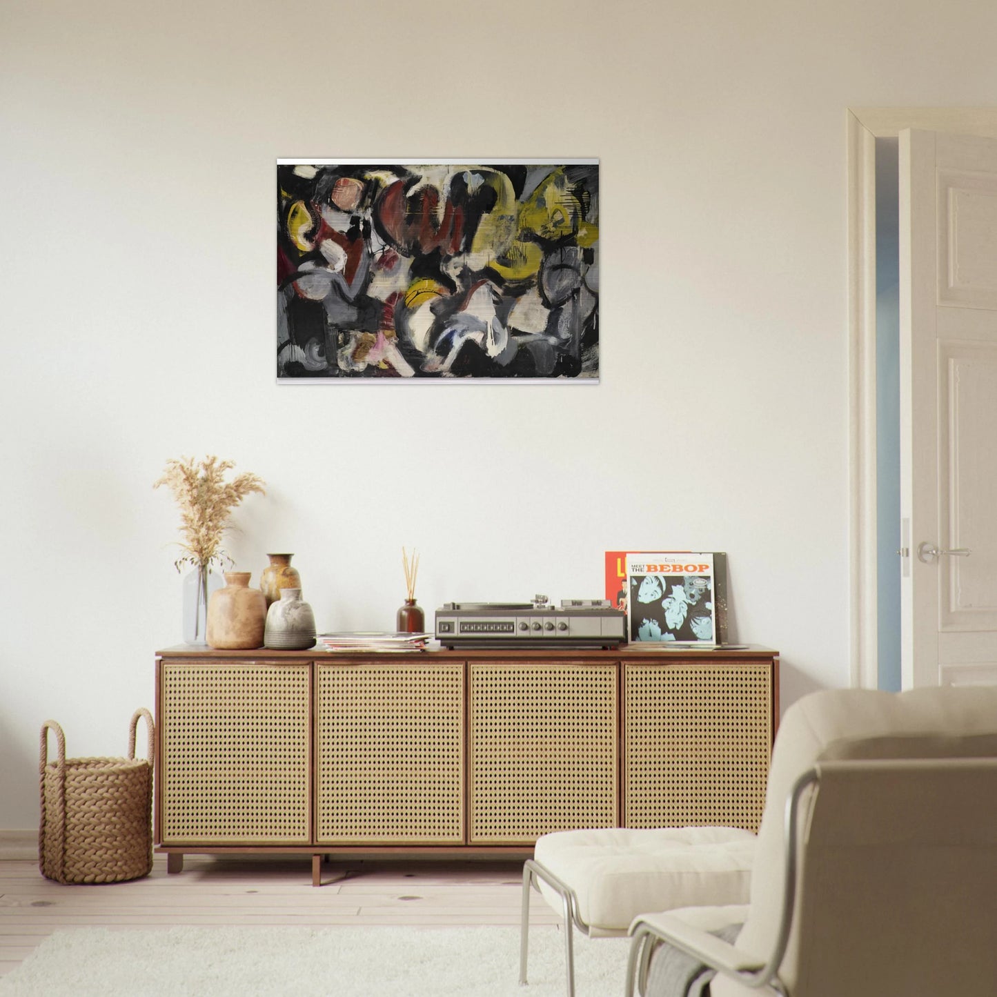 Months and Moons - Grace Hartigan Brushed Aluminum Print - 70x100 cm / 28x40 inches | Grace Hartigan Aluminum Print | Grace Hartigan Prints
