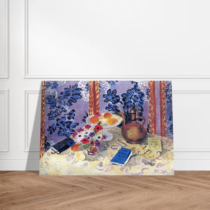 STILL LIFE 3 - Henri Matisse Brushed Aluminum Print - 70x100 cm / 28x40 inches | Henri Matisse Aluminum Print | Henri Matisse Prints
