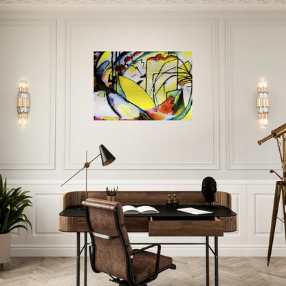 IMPROVISATION 10 1910 - Wassily Kandinsky Brushed Aluminum Print - 70x100 cm / 28x40 inches | Wassily Kandinsky Aluminum Print | Wassily Kandinsky Prints