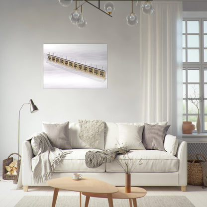 Extended Lullaby - Neo-Dada - John Cage Brushed Aluminum Print - 70x100 cm / 28x40 inches | John Cage Aluminum Print | John Cage Prints