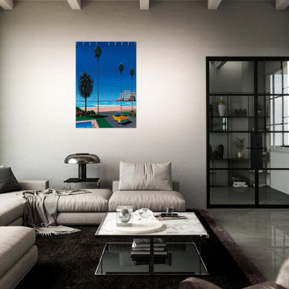 Bronze - East Shore - Hiroshi Nagai Brushed Aluminum Print - 70x100 cm / 28x40 inches | Hiroshi Nagai Aluminum Print | Hiroshi Nagai Prints