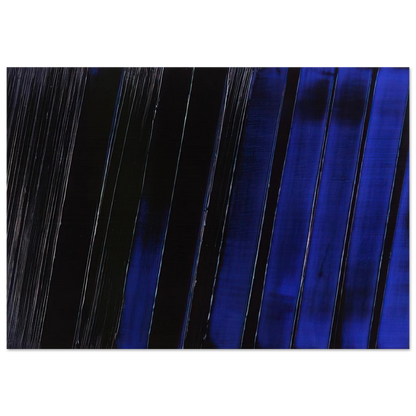 Peinture 11 Juillet 1987 - 1987 - Pierre Soulages Brushed Aluminum Print - 70x100 cm / 28x40 inches | Pierre Soulages Aluminum Print | Pierre Soulages Prints