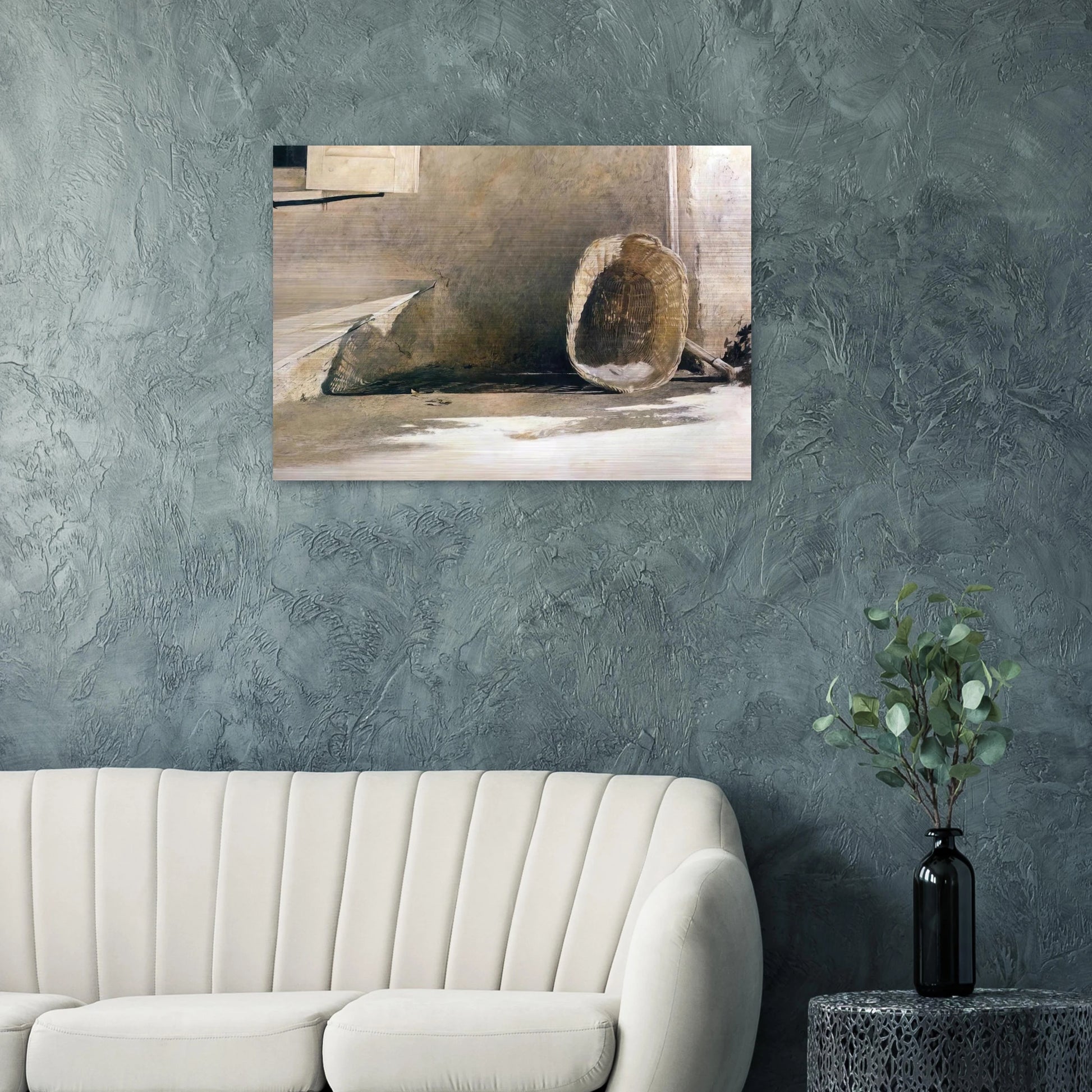 MONDAY MORNING - Andrew Wyeth Brushed Aluminum Print - 70x100 cm / 28x40 inches | Andrew Wyeth Aluminum Print | Andrew Wyeth Prints
