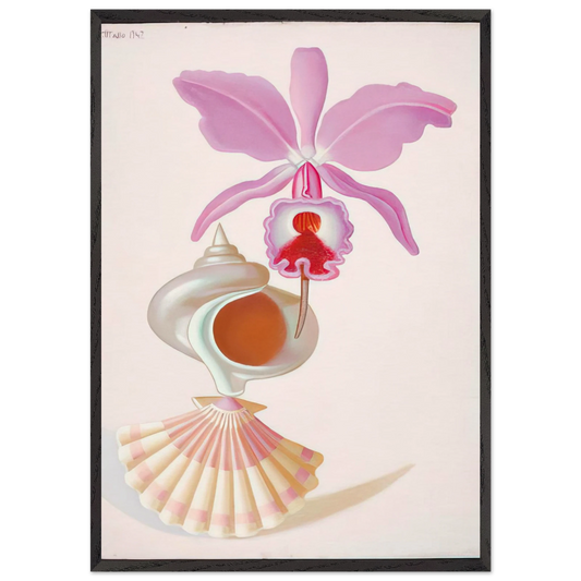 Naturaleza Viva - 1943 - Maruja Mallo 70x100 cm / 28x40 inches Framed Art Print – Black Wooden Frame