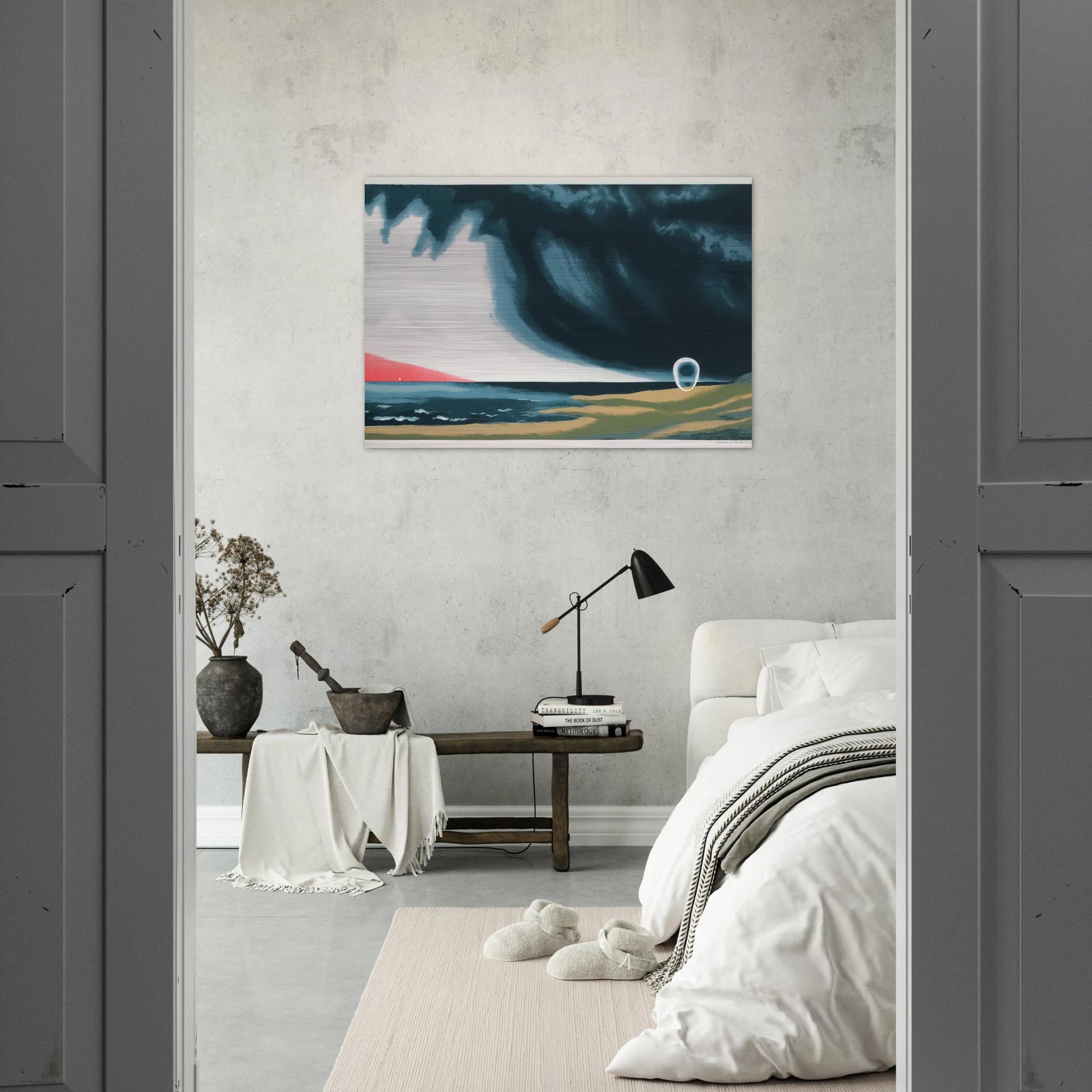 Eschatos 23 - 1977 - Clarence Holbrook Carter Brushed Aluminum Print - 70x100 cm / 28x40 inches | Clarence Holbrook Carter Aluminum Print | Clarence Holbrook Carter Prints