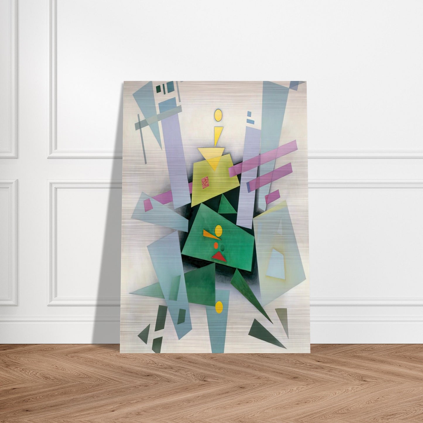 INVENTION COMPOSITION 31 1933 - Rudolf Bauer Brushed Aluminum Print - 70x100 cm / 28x40 inches | Rudolf Bauer Aluminum Print | Rudolf Bauer Prints