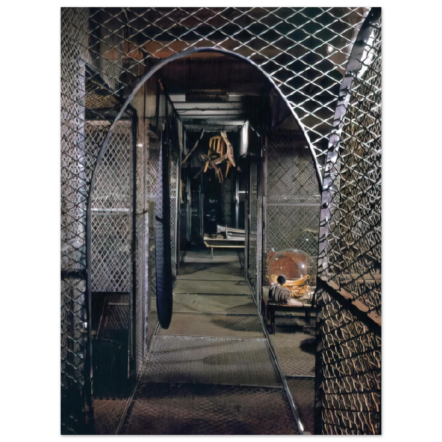 Louise Bourgeois - DANGEROUS PASSAGE 1997  75x100 cm / 30x40inches Fine Art Poster