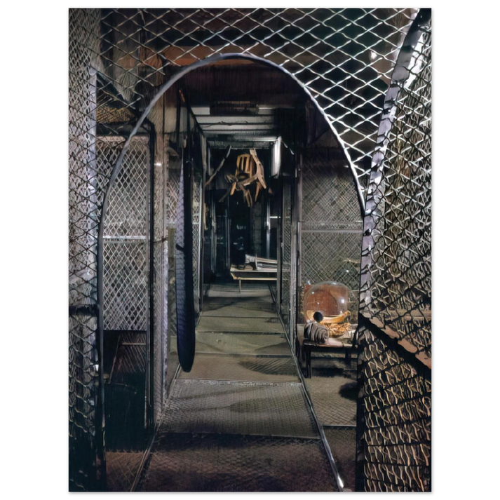 Louise Bourgeois - DANGEROUS PASSAGE 1997  75x100 cm / 30x40inches Fine Art Poster