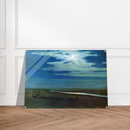 Night - Arkhyp Kuindzhi Acrylic Print - 70x100 cm / 28x40″ inches