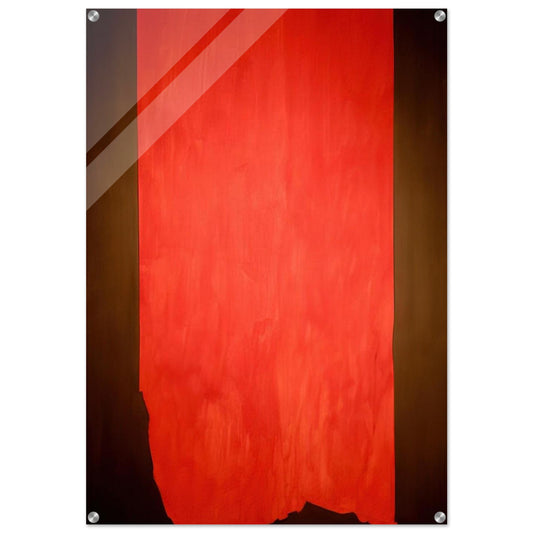 Achilles - Barnett Newman Acrylic Print - 70x100 cm / 28x40″ inches