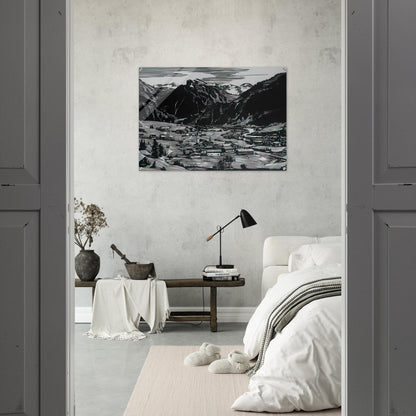 Hinterstein - Expressionism - Konrad Zuse Acrylic Print - 70x100 cm / 28x40″ inches | Konrad Zuse Wall Art | Konrad Zuse Prints