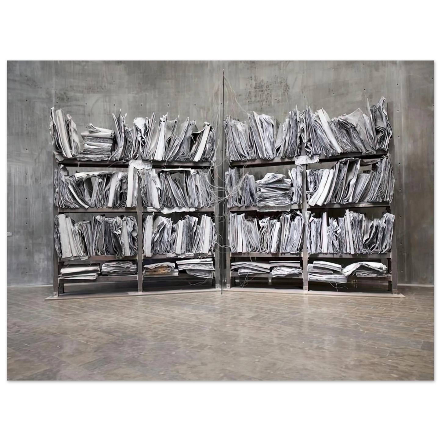 Anselm Kiefer - THE HIGH PRIESTESS ZWEISTROMLAND 1989  75x100 cm / 30x40inches Fine Art Poster