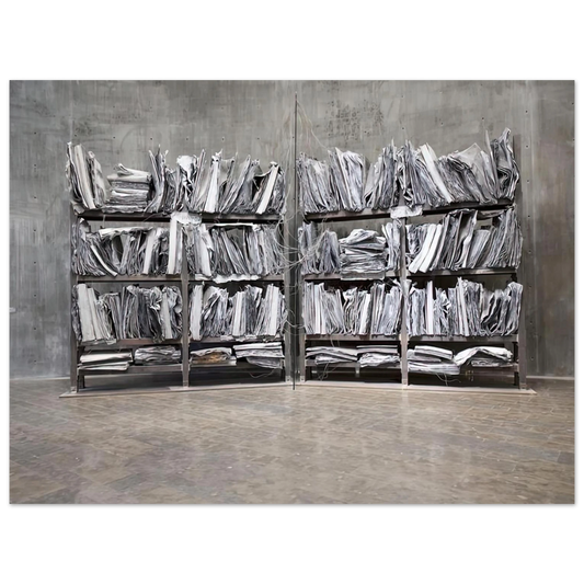 Anselm Kiefer - THE HIGH PRIESTESS ZWEISTROMLAND 1989  75x100 cm / 30x40inches Fine Art Poster