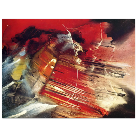 Paul Jenkins - Dakota Ridge  75x100 cm / 30x40inches Fine Art Poster