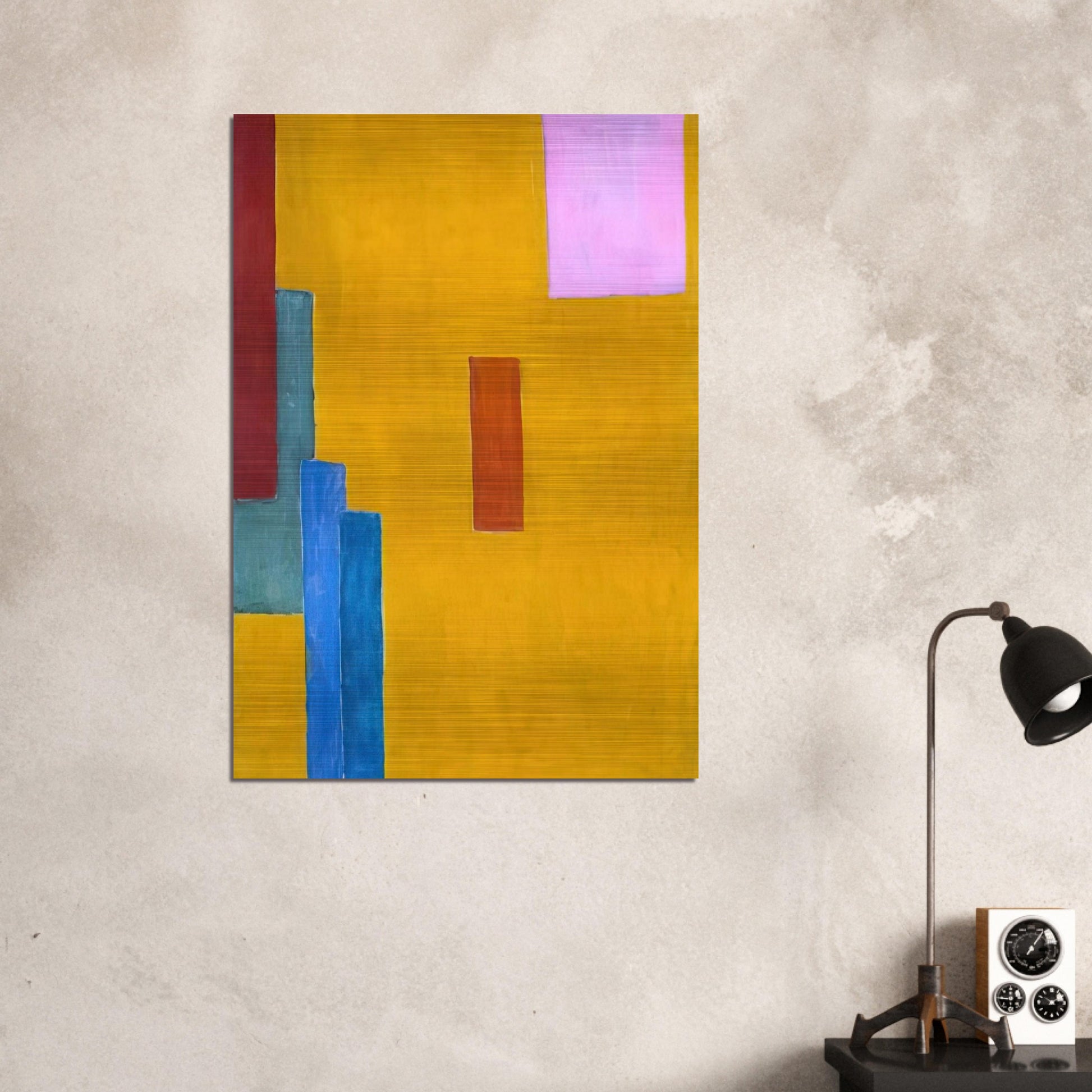 ABSTRACT PAINTING 1914 - Vanessa Bell Brushed Aluminum Print - 70x100 cm / 28x40 inches | Vanessa Bell Aluminum Print | Vanessa Bell Prints