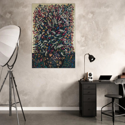 Fleurs et fruits - 1920 - Seraphine Louis Art Prints - 100x150 cm / 40x60″ inches | Seraphine Louis Poster | Seraphine Louis Prints