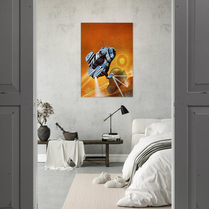 Chris Foss - Chris Foss Brushed Aluminum Print - 70x100 cm / 28x40 inches | Chris Foss Aluminum Print | Chris Foss Prints