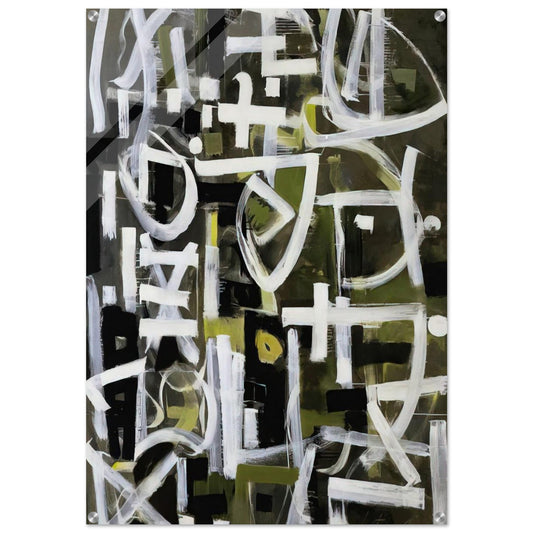 Number 2 - 1950 - Bradley Walker Tomlin Acrylic Print - 70x100 cm / 28x40″ inches | Bradley Walker Tomlin Wall Art | Bradley Walker Tomlin Prints