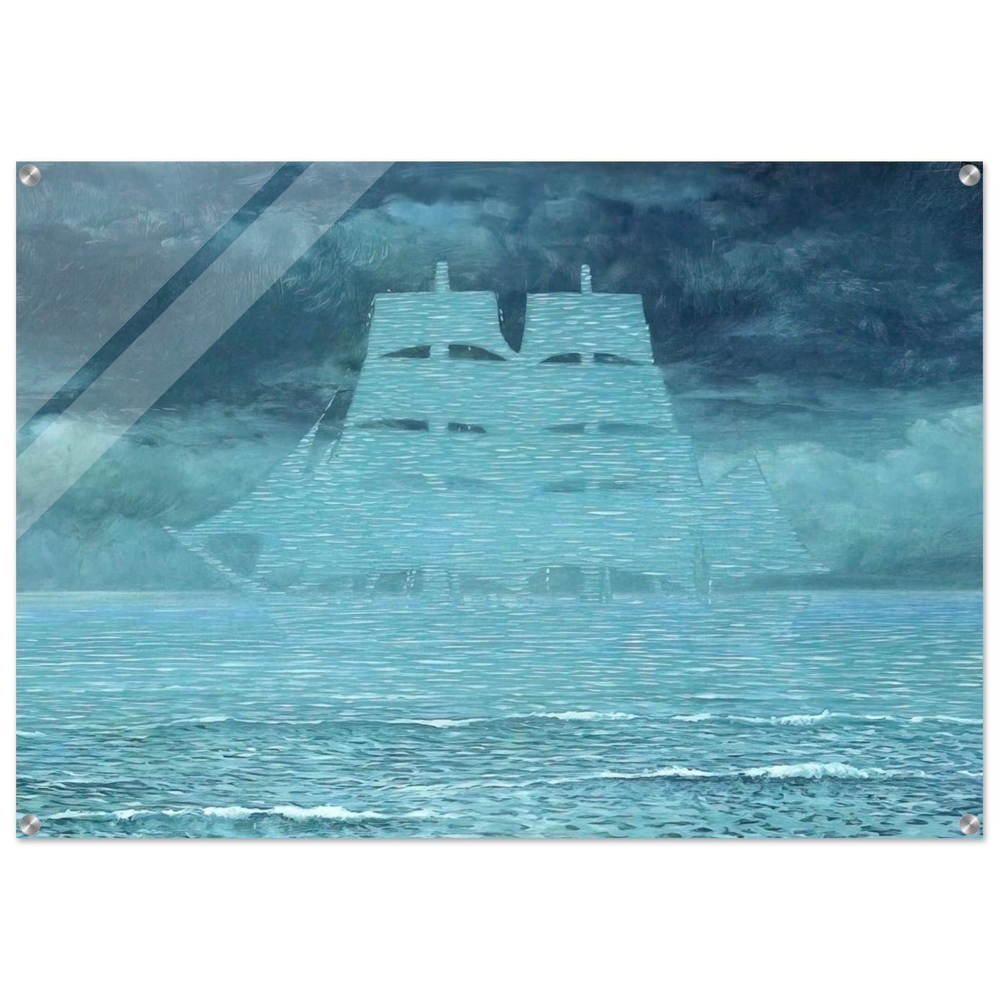 THE SEDUCER 1953 1 - Rene Magritte Acrylic Print - 70x100 cm / 28x40″ inches