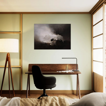 165 1960 - Luis Feito Brushed Aluminum Print - 70x100 cm / 28x40 inches | Luis Feito Aluminum Print | Luis Feito Prints