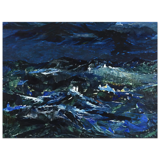 Tove Jansson - Sea - 1962  75x100 cm / 30x40inches Fine Art Poster