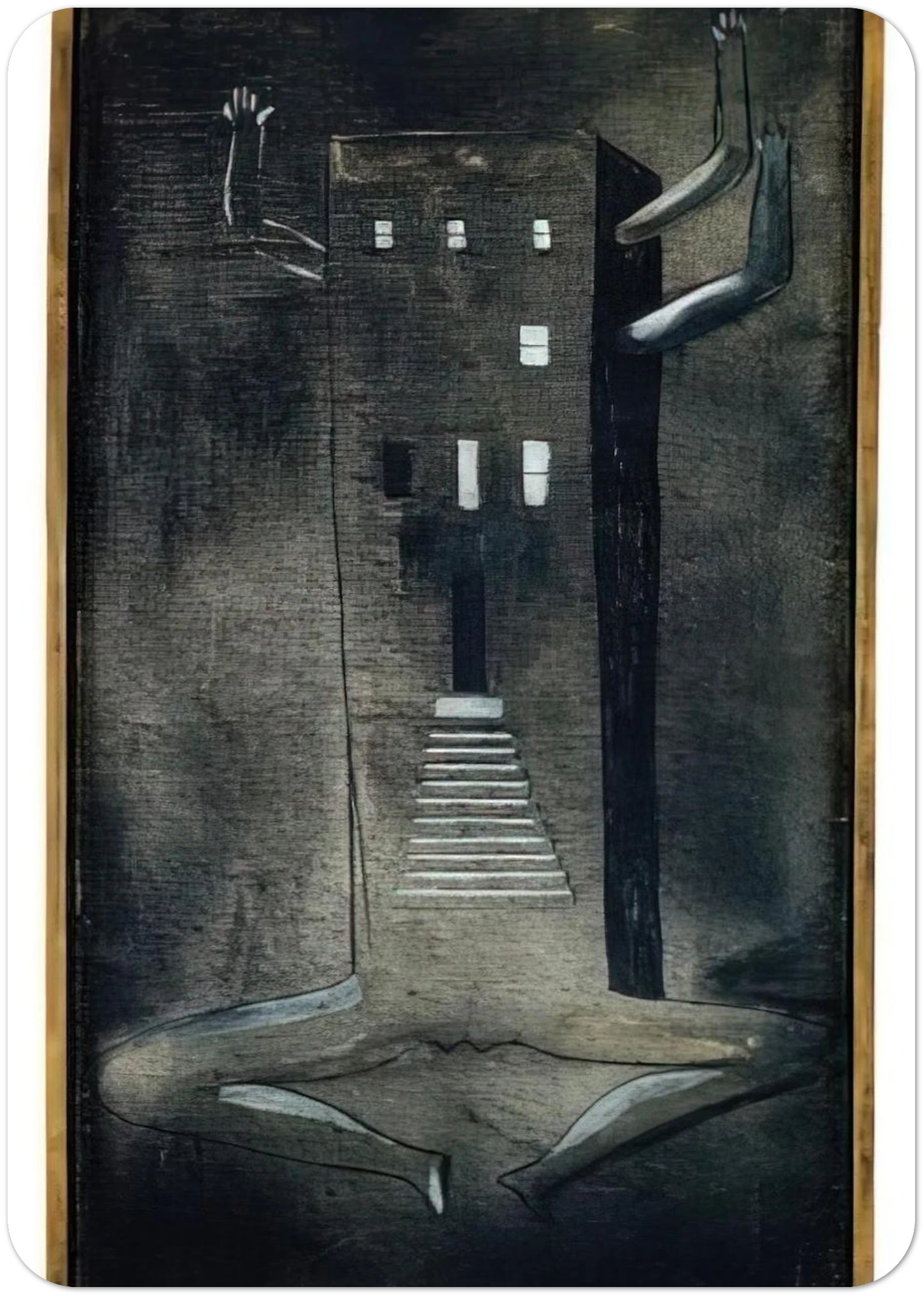 FEMME MAISON 1947 0 By Louise Bourgeois Pack of 10 Post Cards | Louise Bourgeois Post Cards | A6 (10.5 x 14.8 cm) - 4.1 x 5.8 inches
