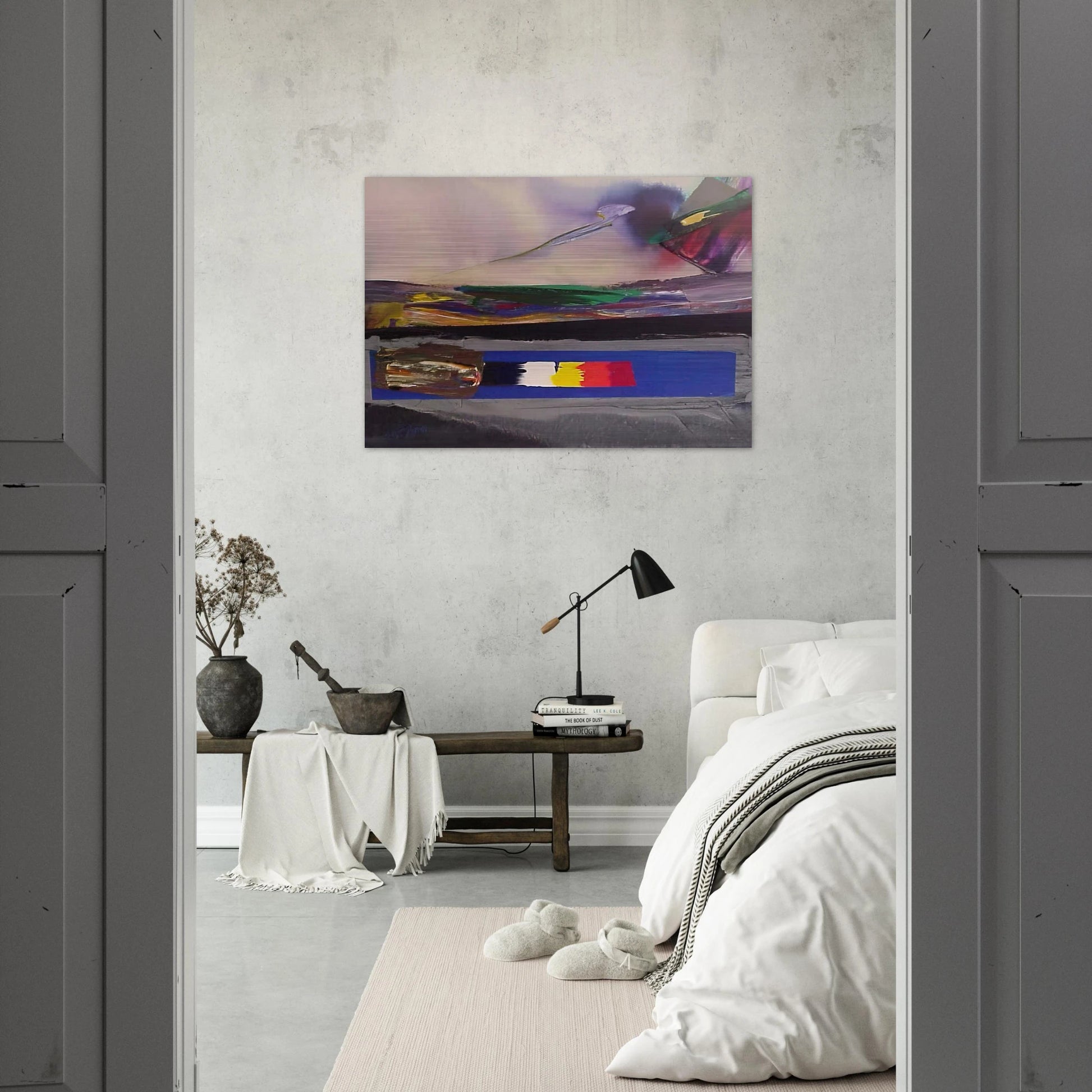 Phenomena Prism Yield - Paul Jenkins Brushed Aluminum Print - 70x100 cm / 28x40 inches | Paul Jenkins Aluminum Print | Paul Jenkins Prints