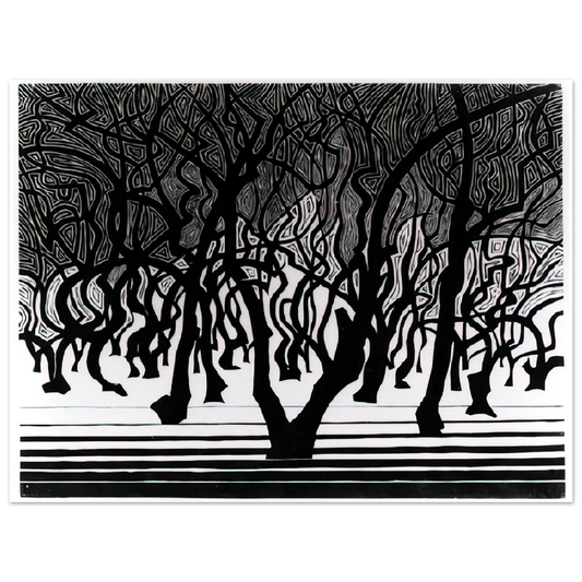 MC Escher - ESCHER (9) Wall Art - 21x29.7 cm / 8x12" - Fine Art Poster-canvas - -