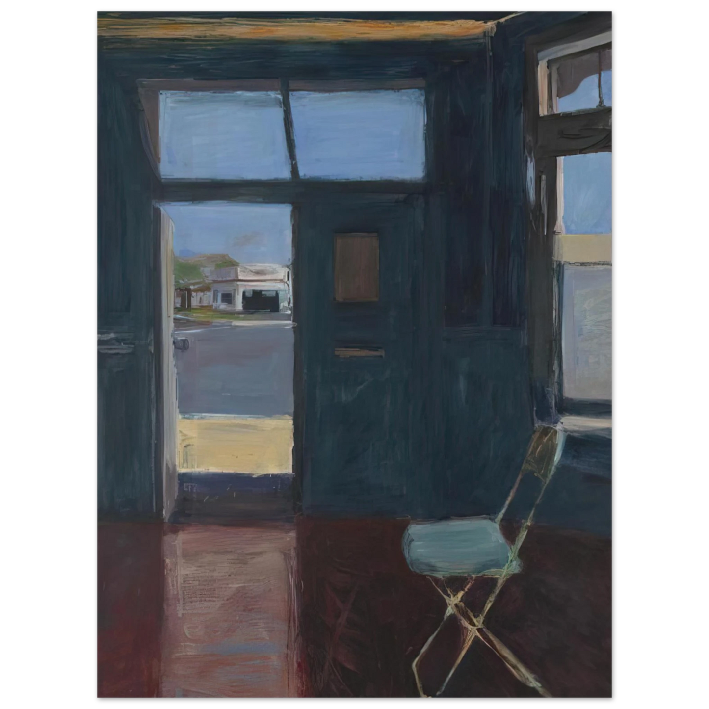 Richard Diebenkorn - Interior with Doorway  75x100 cm / 30x40inches Fine Art Poster