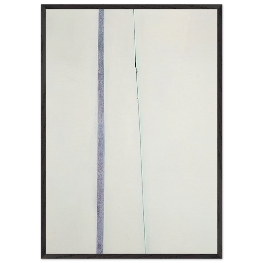 Washington DC 1 - 1971 N2 - Edward Corbett 70x100 cm / 28x40 inches Framed Art Print – Black Wooden Frame