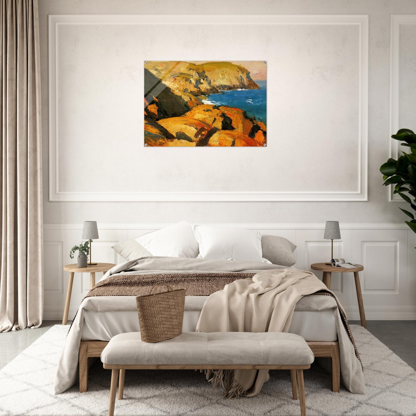 Blackhead, Monhegan - Edward Hopper Acrylic Print - 70x100 cm / 28x40″ inches