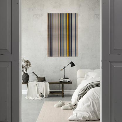 Signal - 1973 - Gene Davis Brushed Aluminum Print - 70x100 cm / 28x40 inches | Gene Davis Aluminum Print | Gene Davis Prints