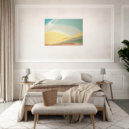 Untitled - 1976 - Larry Zox Acrylic Print - 70x100 cm / 28x40″ inches | Larry Zox Wall Art | Larry Zox Prints