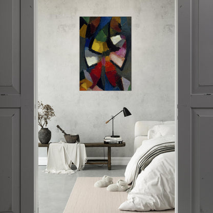 Synchromy No. 6 - 1914 - Morgan Russell Brushed Aluminum Print - 70x100 cm / 28x40 inches | Morgan Russell Aluminum Print | Morgan Russell Prints