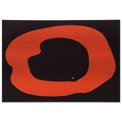 Untitled - Art Informel, Minimalism - Jiro Yoshihara Brushed Aluminum Print - 70x100 cm / 28x40 inches | Jiro Yoshihara Aluminum Print | Jiro Yoshihara Prints
