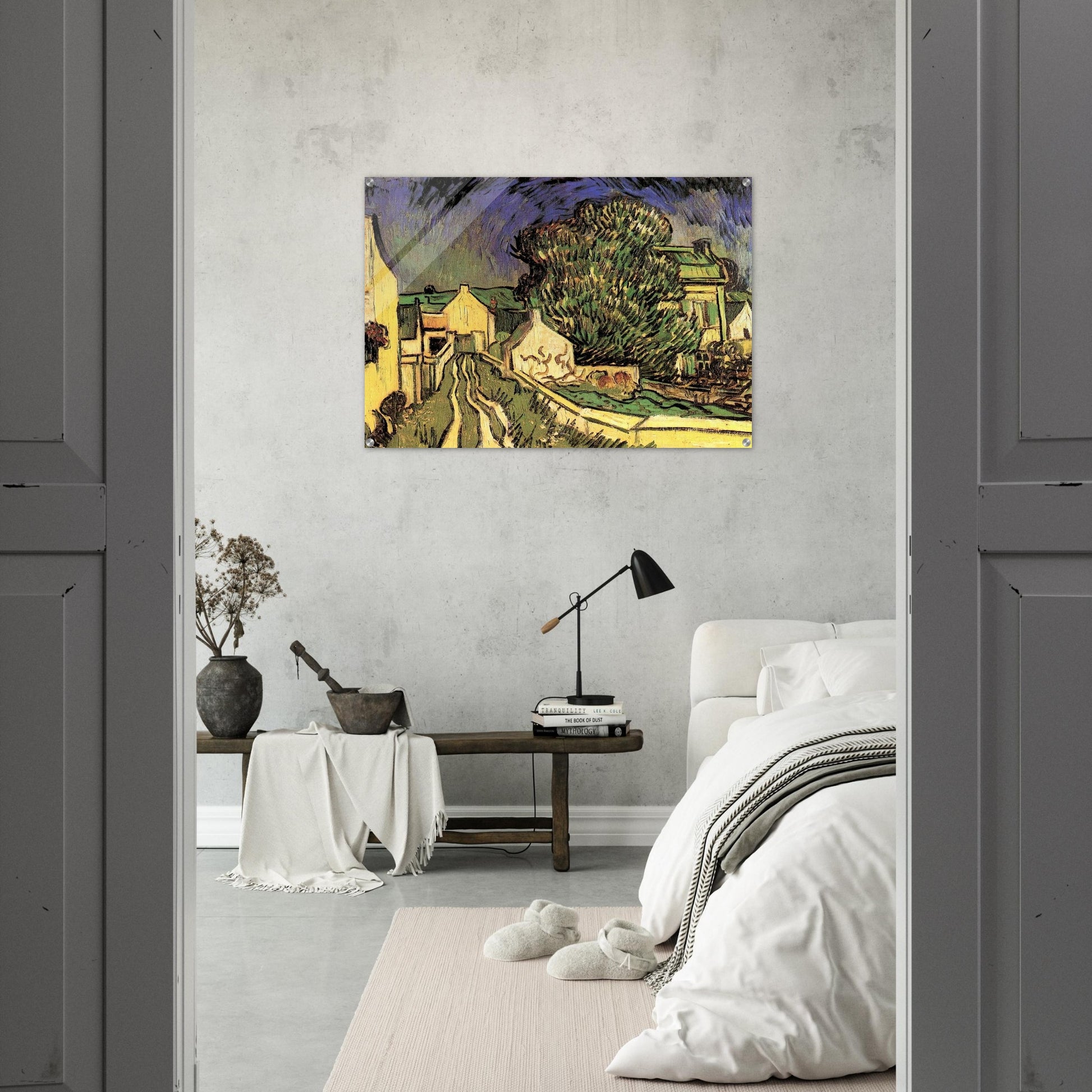 The House of Pere Pilon - Vincent van Gogh Acrylic Print - 70x100 cm / 28x40″ inches