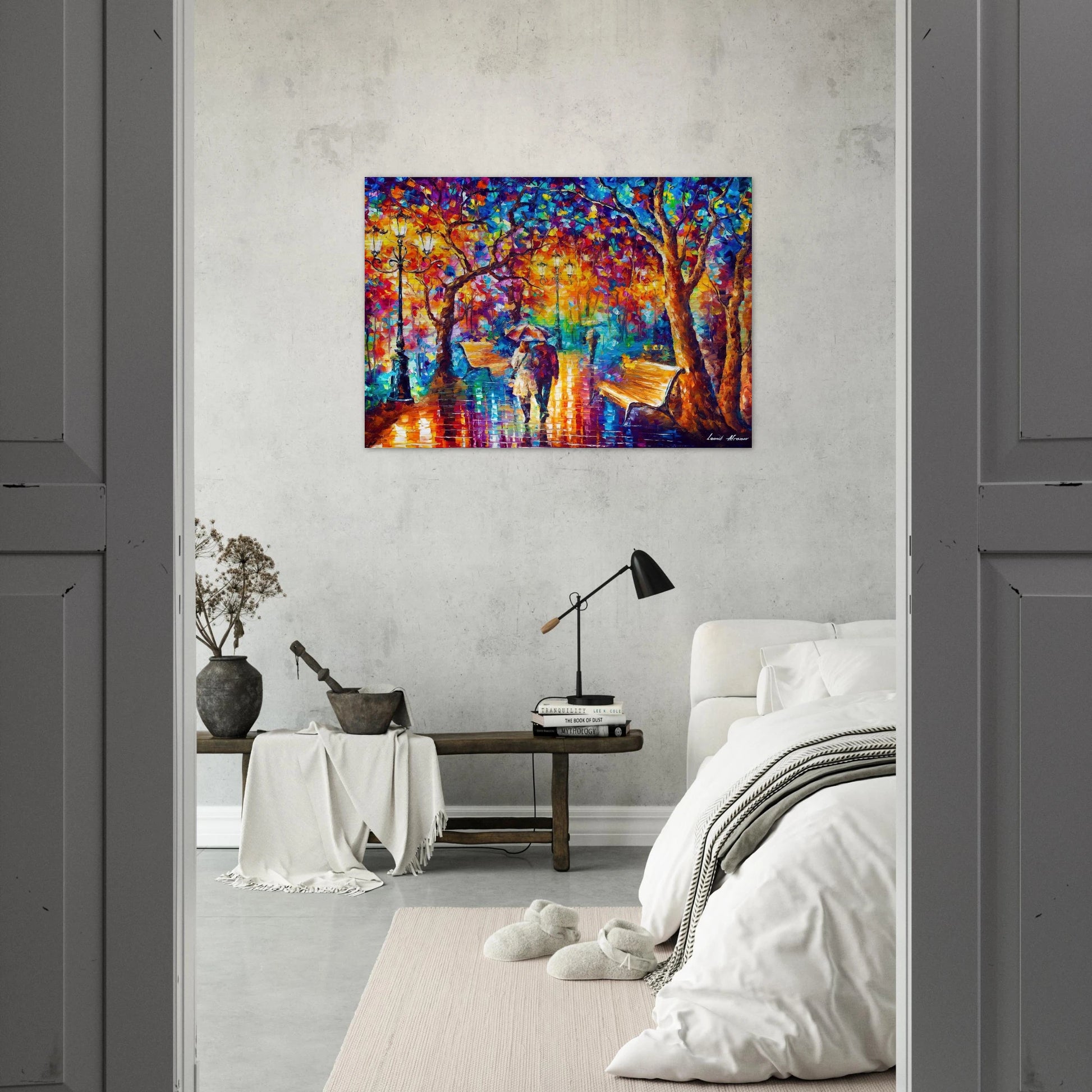 Leonid Afremov - Leonid Afremov Brushed Aluminum Print - 70x100 cm / 28x40 inches | Leonid Afremov Aluminum Print | Leonid Afremov Prints
