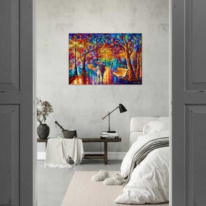 Leonid Afremov - Leonid Afremov Brushed Aluminum Print - 70x100 cm / 28x40 inches | Leonid Afremov Aluminum Print | Leonid Afremov Prints