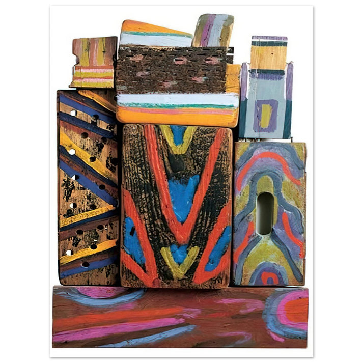 Betty Parsons - Totem Materia-R - 1980  75x100 cm / 30x40inches Fine Art Poster