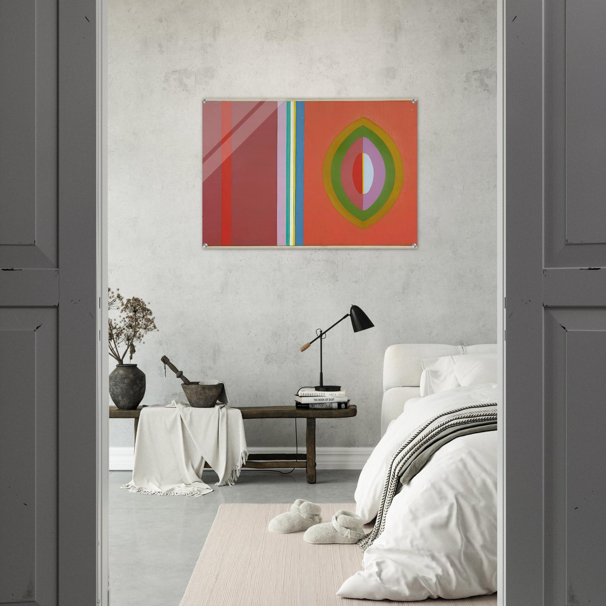 Quiet - 1965 - John Ferren Acrylic Print - 70x100 cm / 28x40″ inches
