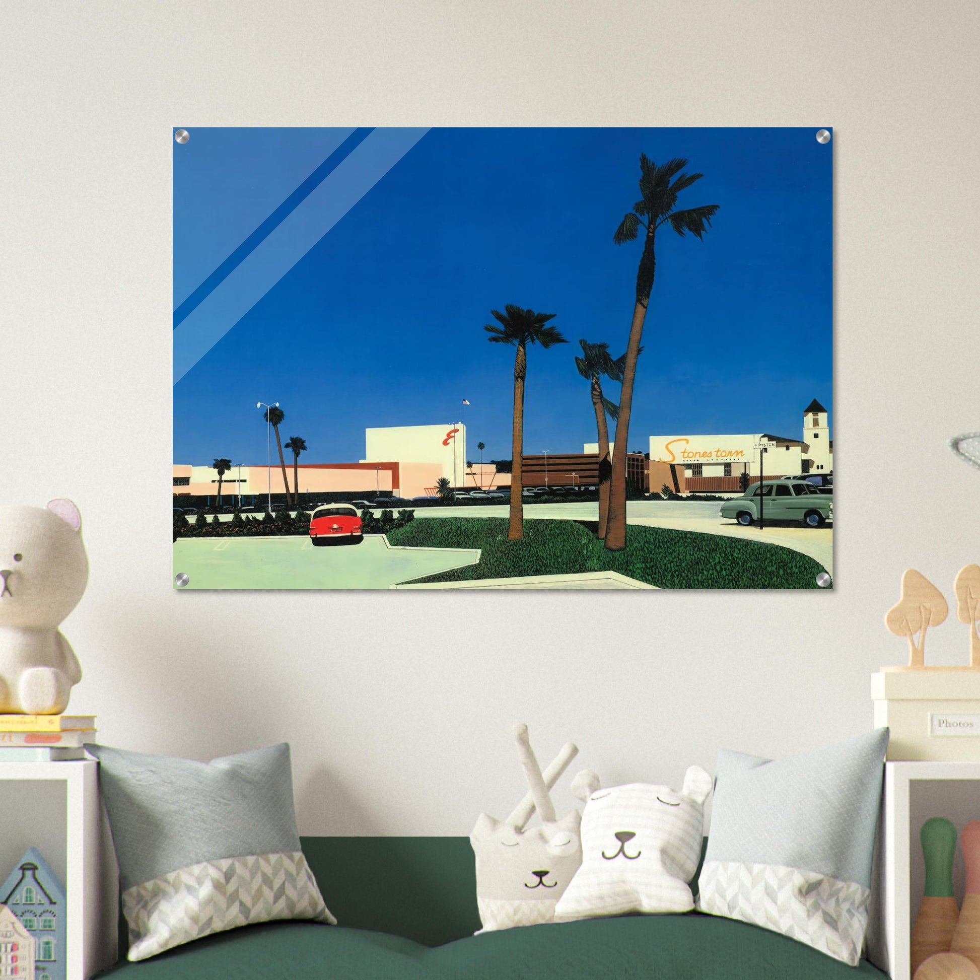In the beginning Stonestown - Hiroshi Nagai Acrylic Print - 70x100 cm / 28x40″ inches | Hiroshi Nagai Wall Art | Hiroshi Nagai Prints