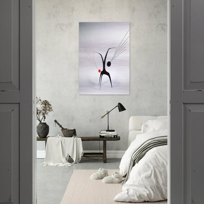 UN EFFET DU JAPONAIS 1941 - Alexander Calder Brushed Aluminum Print - 70x100 cm / 28x40 inches | Alexander Calder Aluminum Print | Alexander Calder Prints