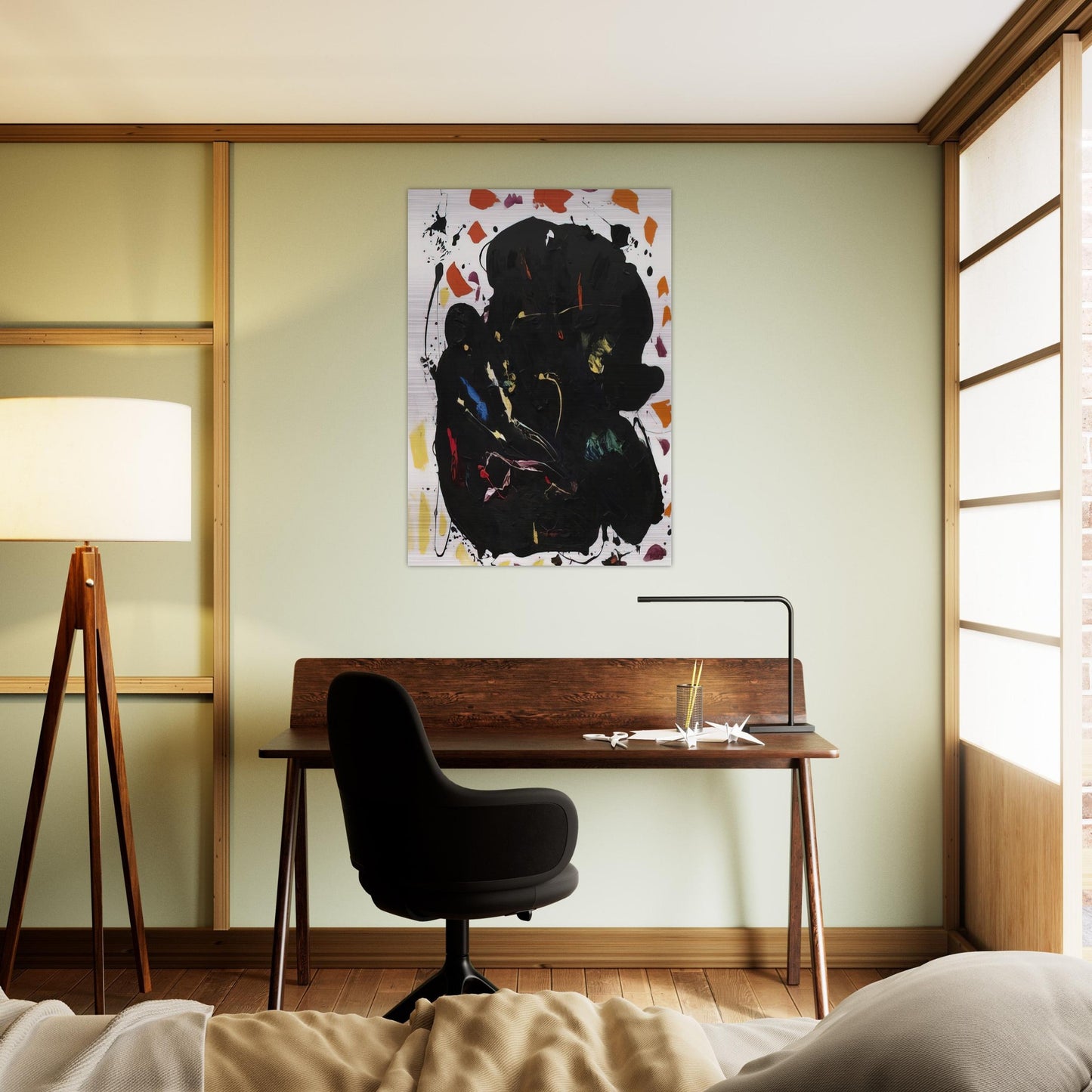 Black Diamond - Hans Hofmann Brushed Aluminum Print - 70x100 cm / 28x40 inches | Hans Hofmann Aluminum Print | Hans Hofmann Prints